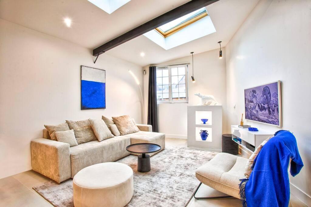 Deauville Luxury Blue Loft - Sauna And Inside Pool Trouville-sur-Mer Eksteriør bilde